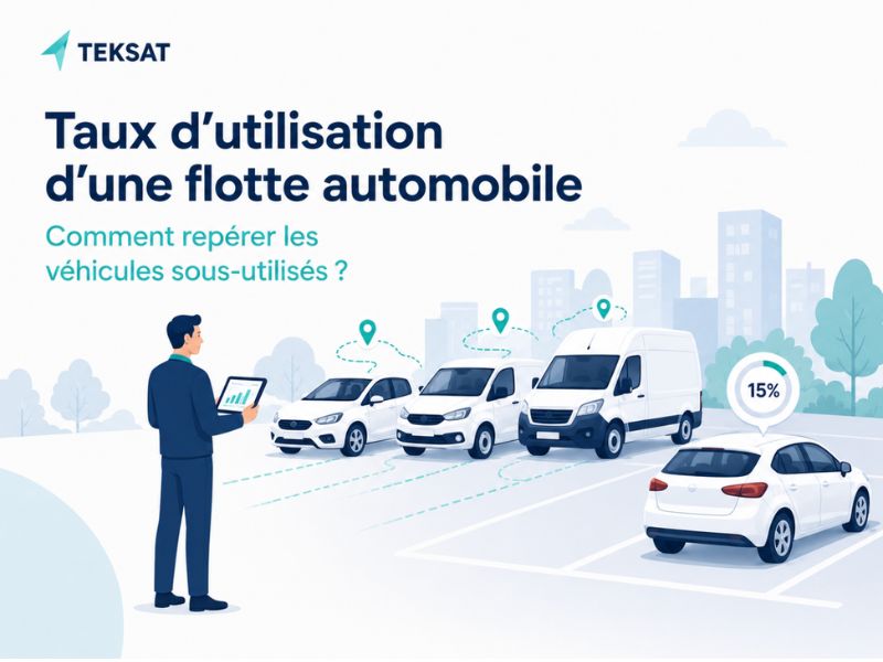 Gestionnaire analysant le taux d’utilisation des véhicules d’une flotte automobile