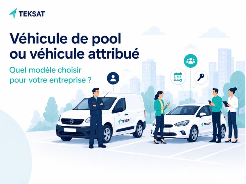 Illustration comparant un véhicule de pool et un véhicule attribué pour organiser une flotte automobile d’entreprise